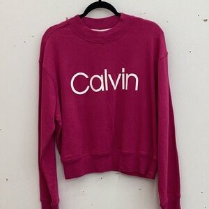 Calvin Pink Sweatshirt